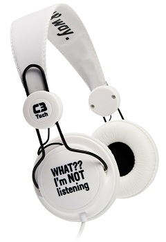 fone+mic mi 2322rw iphone, pc blanc c3tec