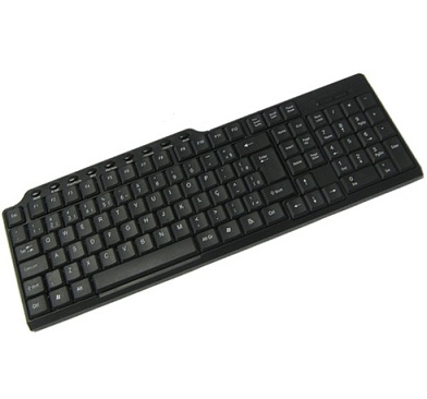 teclado usb mult pc-top preto