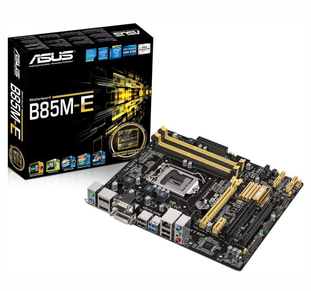 placa mae 1150 asus b85m-e, br