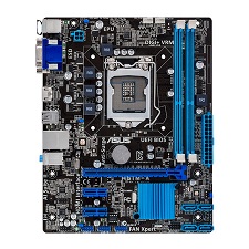 placa me 1155 asus h61m-a, br