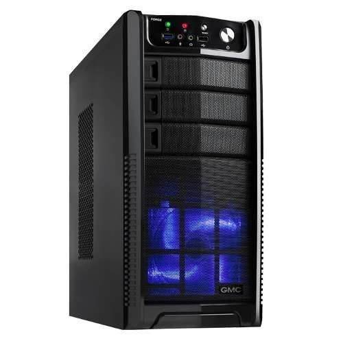 gabinete gmc-force - preto s,  fonte