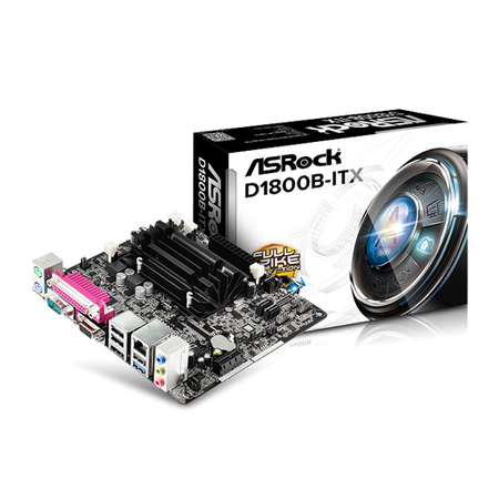 placa mae intel d1800b-itx, m, ckd, bra asrock