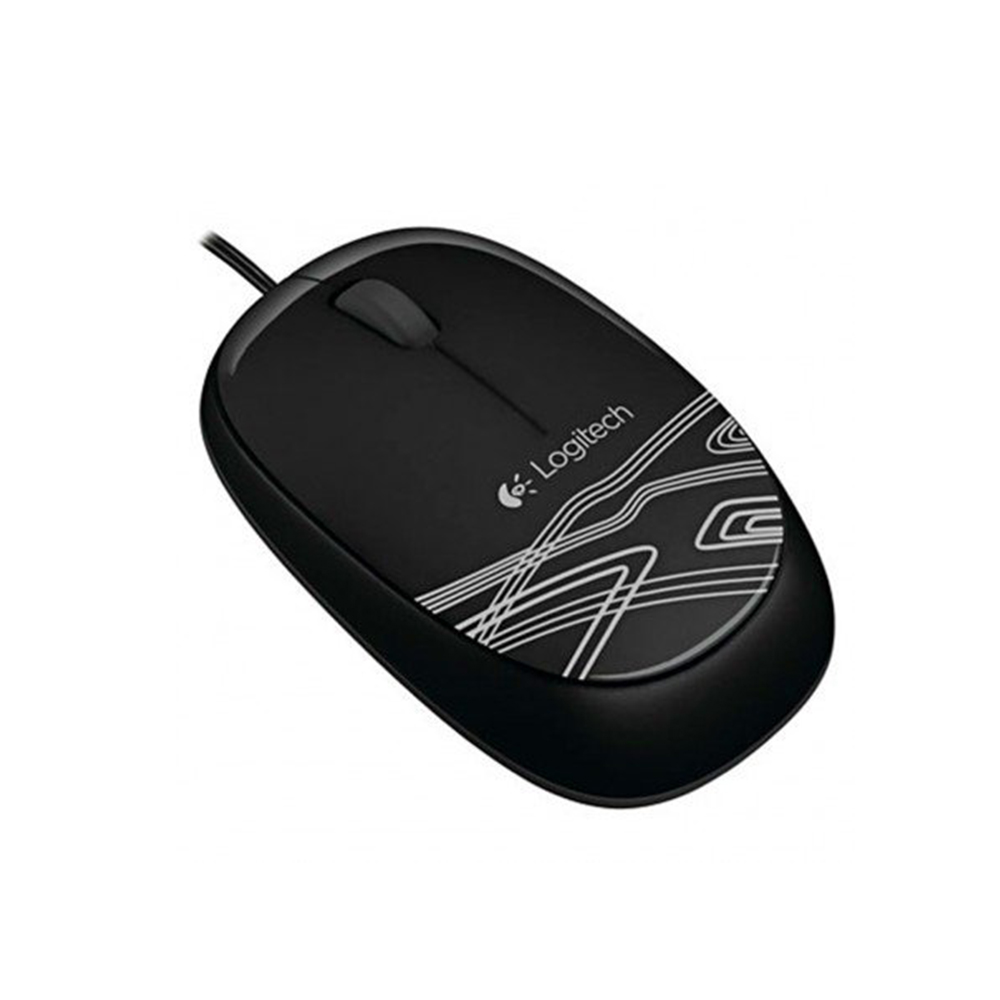 mouse ptico usb m105 logitech preto