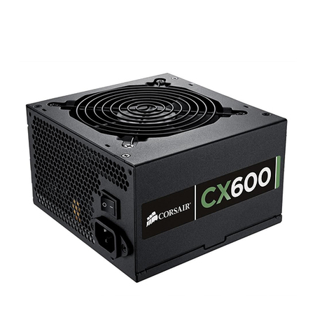 fonte 600w real corsair-cx 600w-cp-9020048-ww