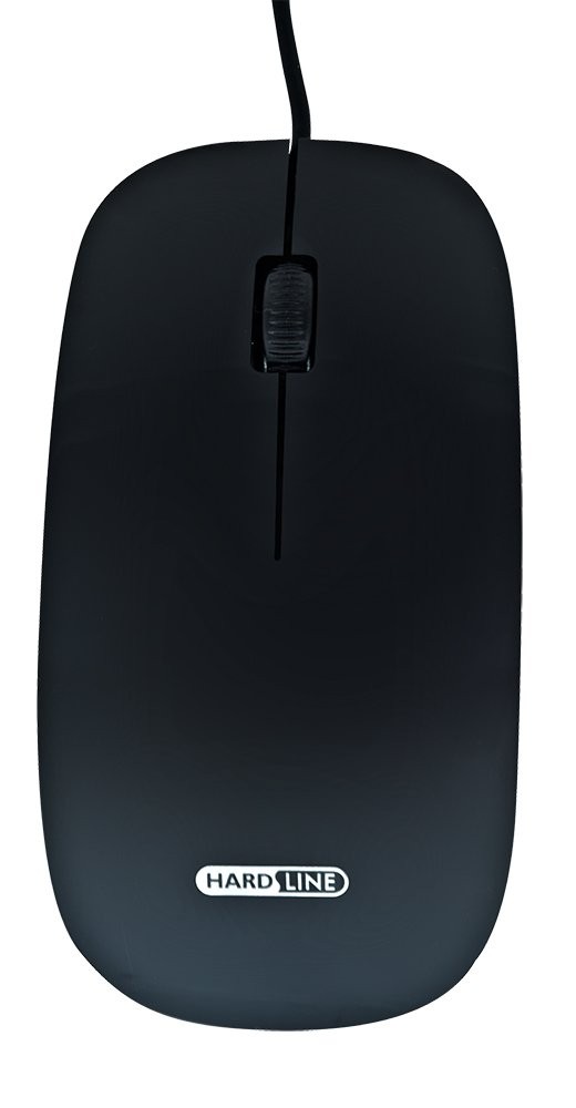 mouse optico usb hardline-am-3212 1000dbi- preto