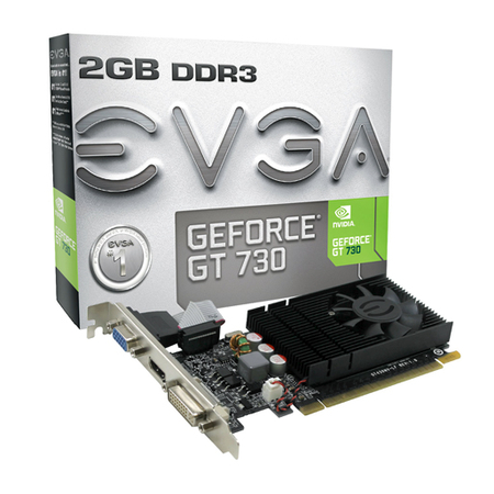 vga pci-e 2gb  pov-geforce gt730 128 bits ddr3