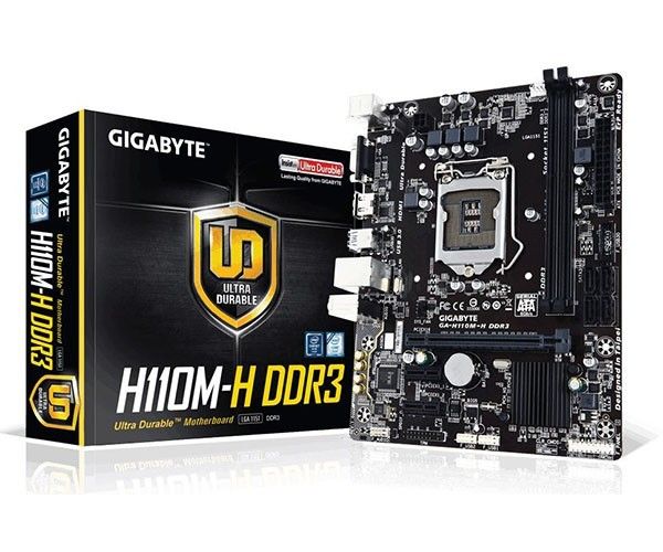 placa mae 1151 gigabyte ga-h110m-h