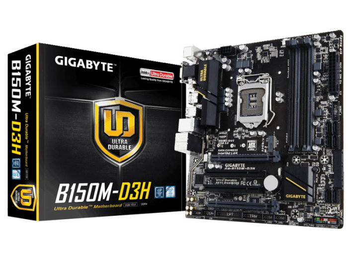 placa mae 1151 gigabyte ga-b150m-d3h