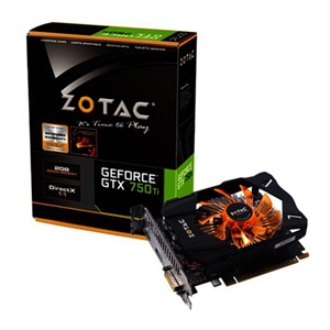 vga pci-e 2gb zotac geforce gtx750 128bits gddr5