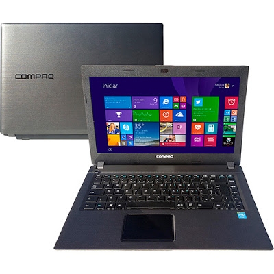 notebook compaq-cq23-celeron dual core