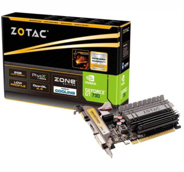vga pci-e 2gb  zotac-geforce gt730 64 bits ddr3