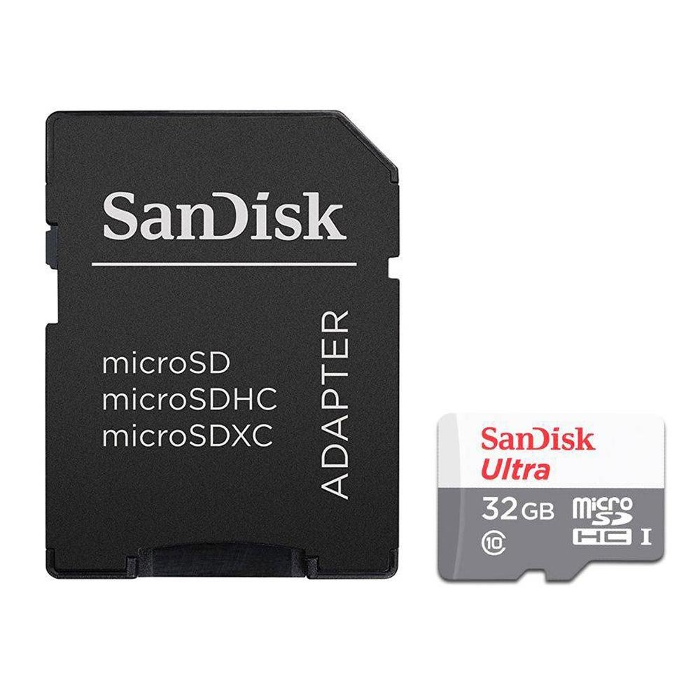 carto de memria sandisk micro sd 32gb sdsquns-032g-gn3ma