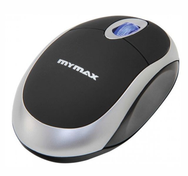 mouse optico usb opm-3006 mymax  preto e prata