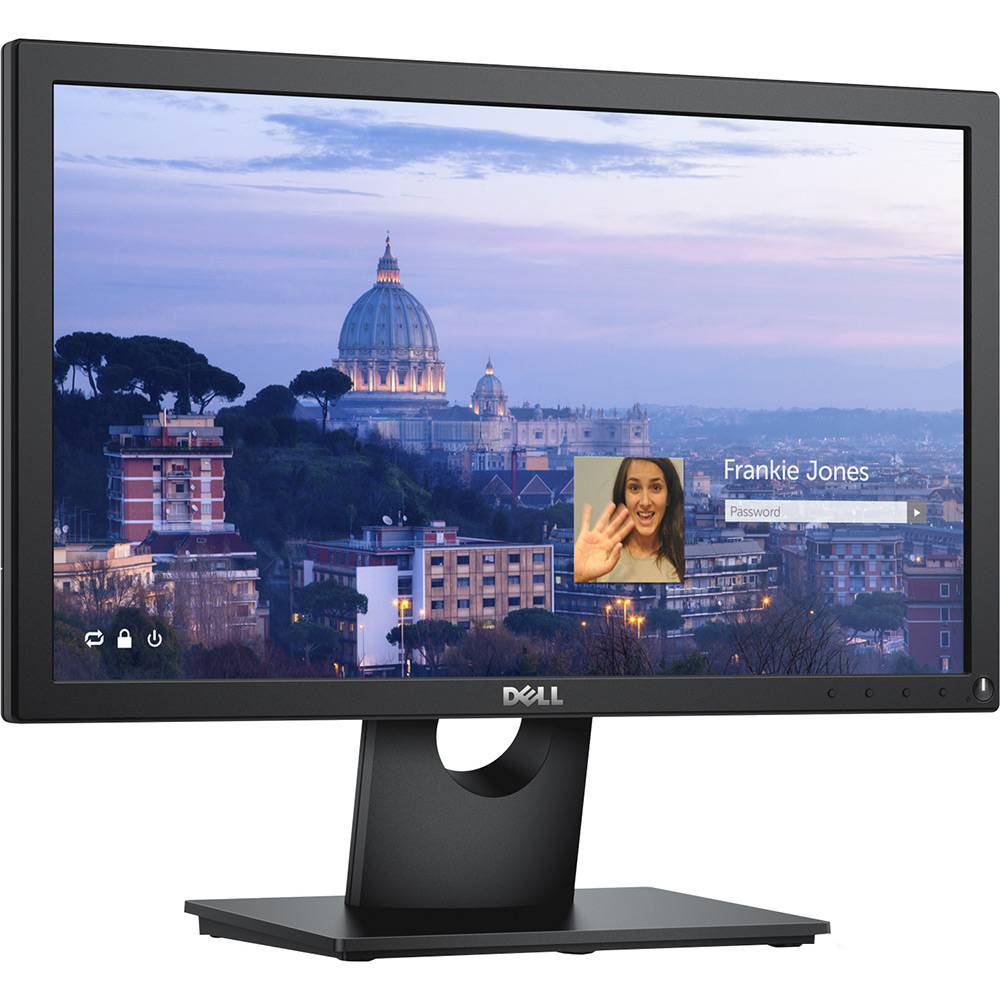 monitor lcd led 18,5 pol dell e1916h - preto