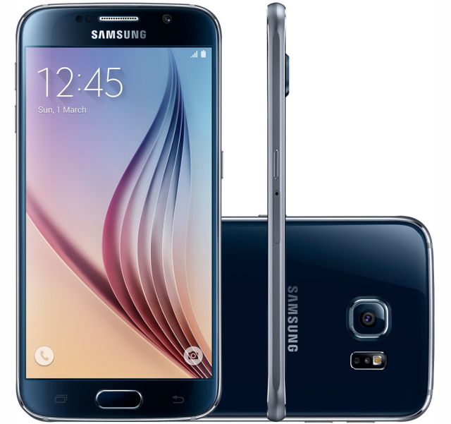 smartphone samsung -galaxy s6 -sm-g920i preto 32gb