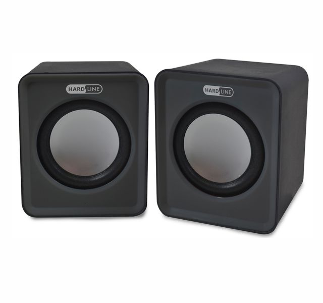 caixa de som hardline sp- 20 usb - cor preta