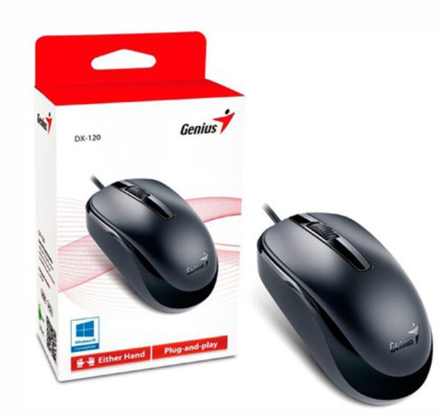 mouse optico usb genius dx-110 preto