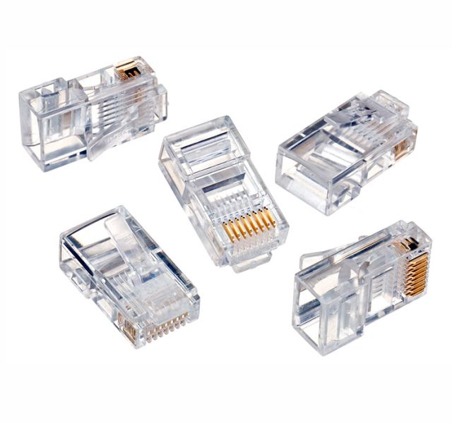 conector rj45-utp cat6-up8c c, 100 un mymax