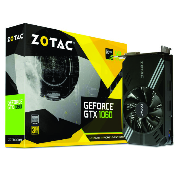 vga pci-e 3gb zotac geforce gtx1060 192bit gddr5