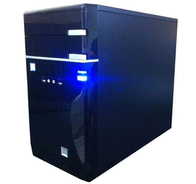 gabinete wisecase 2 bais-c,  fonte preto