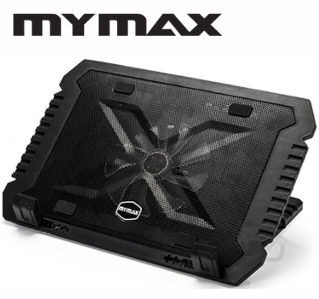 base para notebook mymax 17 polegadas myc lx-788-nb - 5 nveis - preto