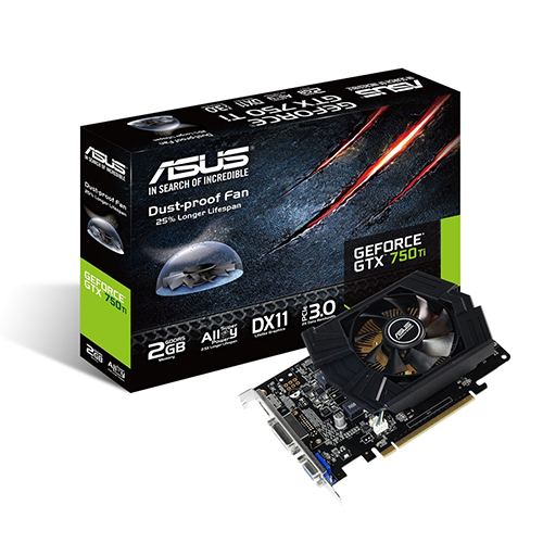 vga pci-e 2gb asus geforce gtx750-ti- 128bit gddr5