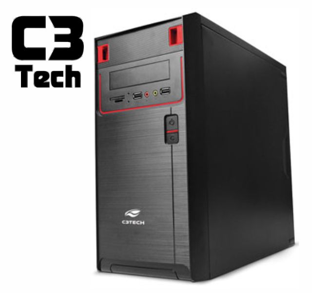 gabinete c3tech micro atx  mt-21bk ps-200v2-u2ha