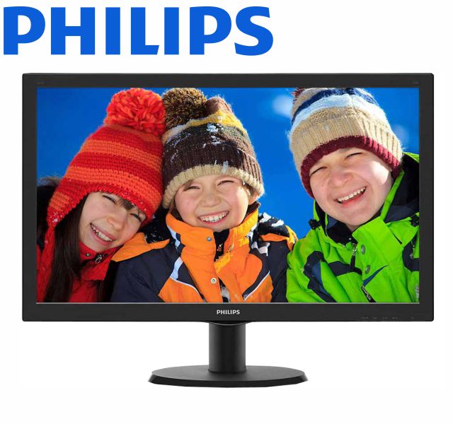 monitor lcd led 23,6 philips 243v5qhaba