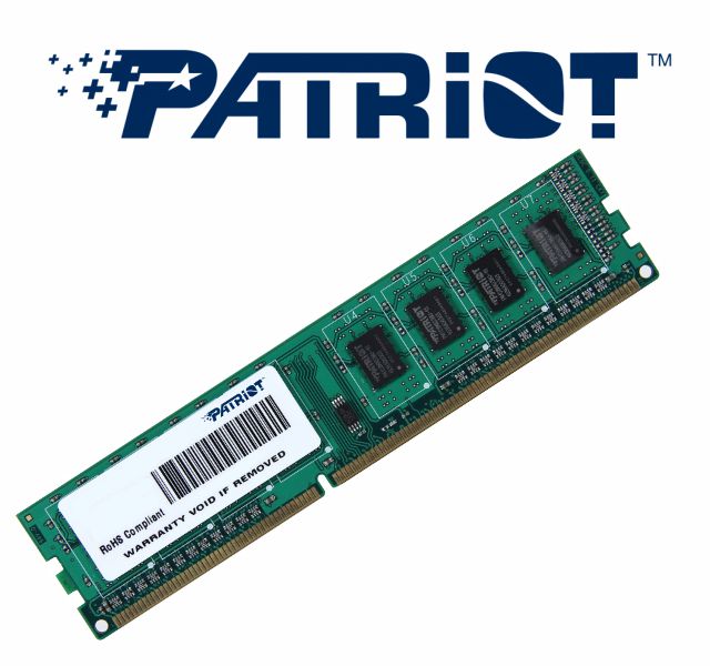 memoria ddr3 1333 mhz 4gb patriot