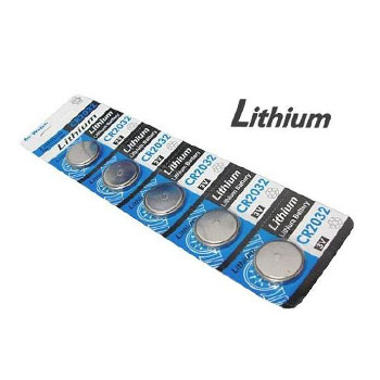bateria cr2032 c, 05 un lithium 3v knup kp-bt2032