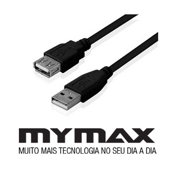cabo ext.usb a- m, a-f 2.0  1.5m mymax
