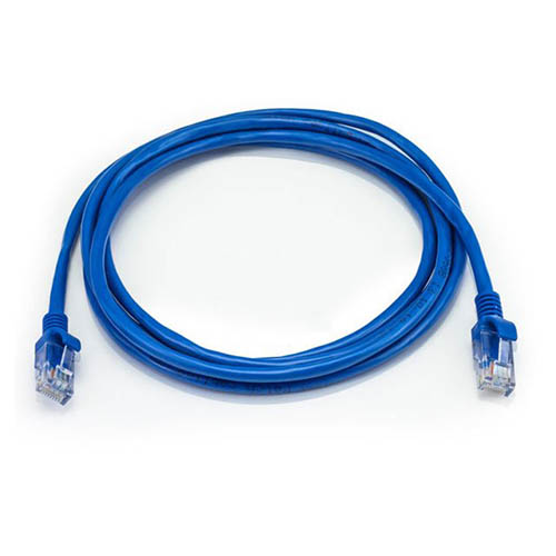 cabo de rede cat6 patch cable-2 metros azul mymax