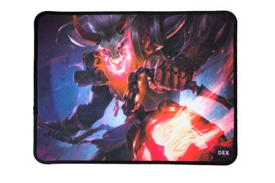 mouse pad gamer variado emborrachado dex pequeno