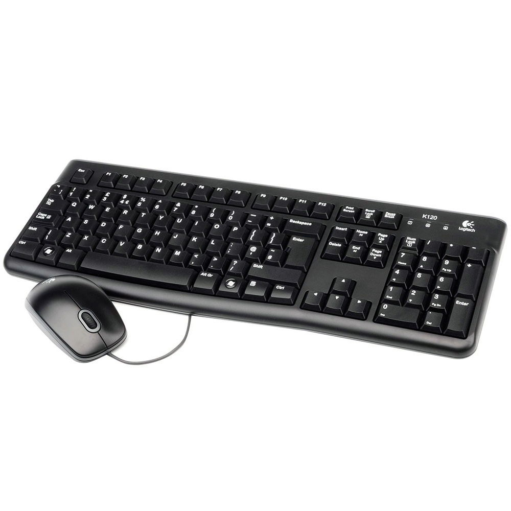 kit tec ,  mouse c, fio logitech mk120