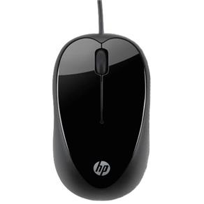 mouse ptico hp x1000 cabo usb - preto