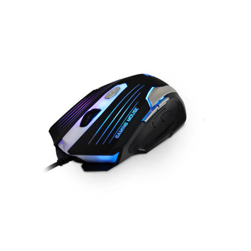 mouse optico usb gamer c3tech mg11bsi-pre, prata