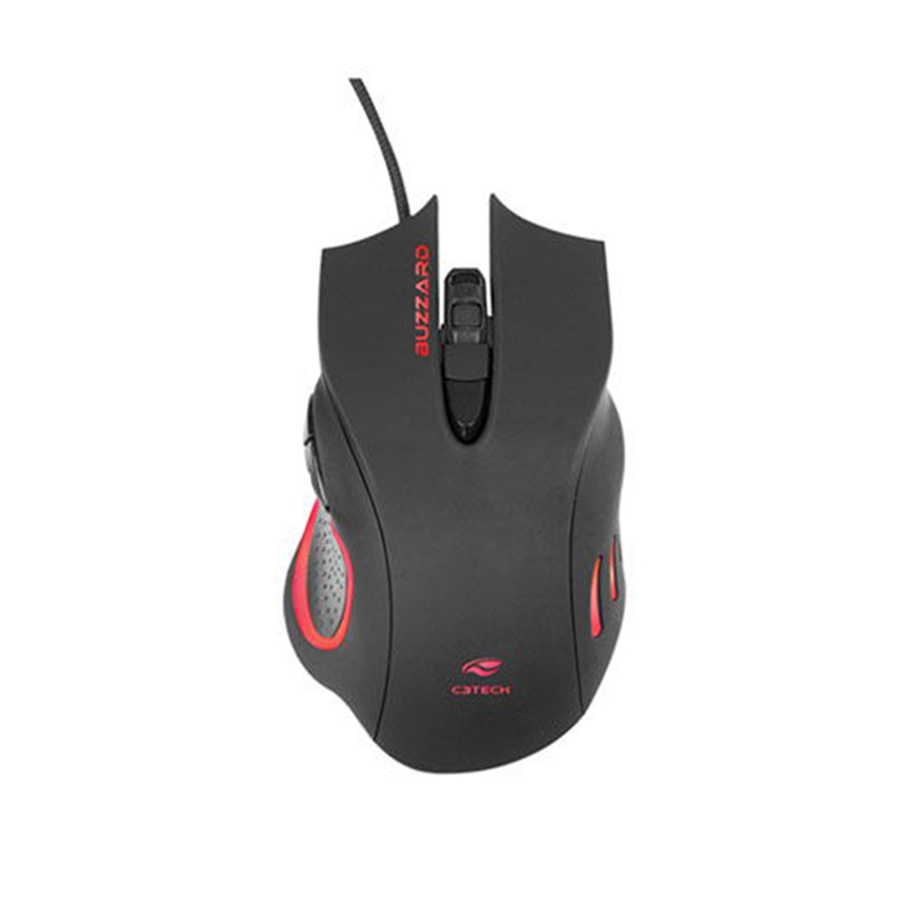 mouse optico usb gamer c3tech buzzard mg110bk-pre