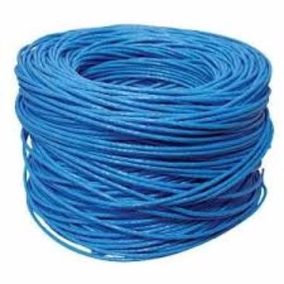 cabo de rede cat5e 305m azul connect