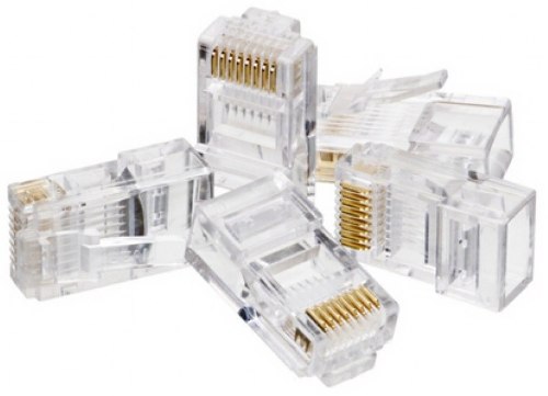 conector rj45-utp cat5-up8c c, 100 un dex