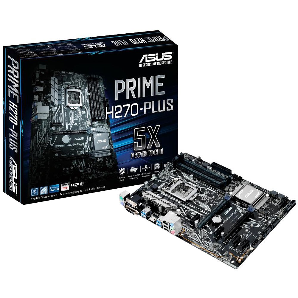 placa me  1151 asus prime h270-plus  ddr4
