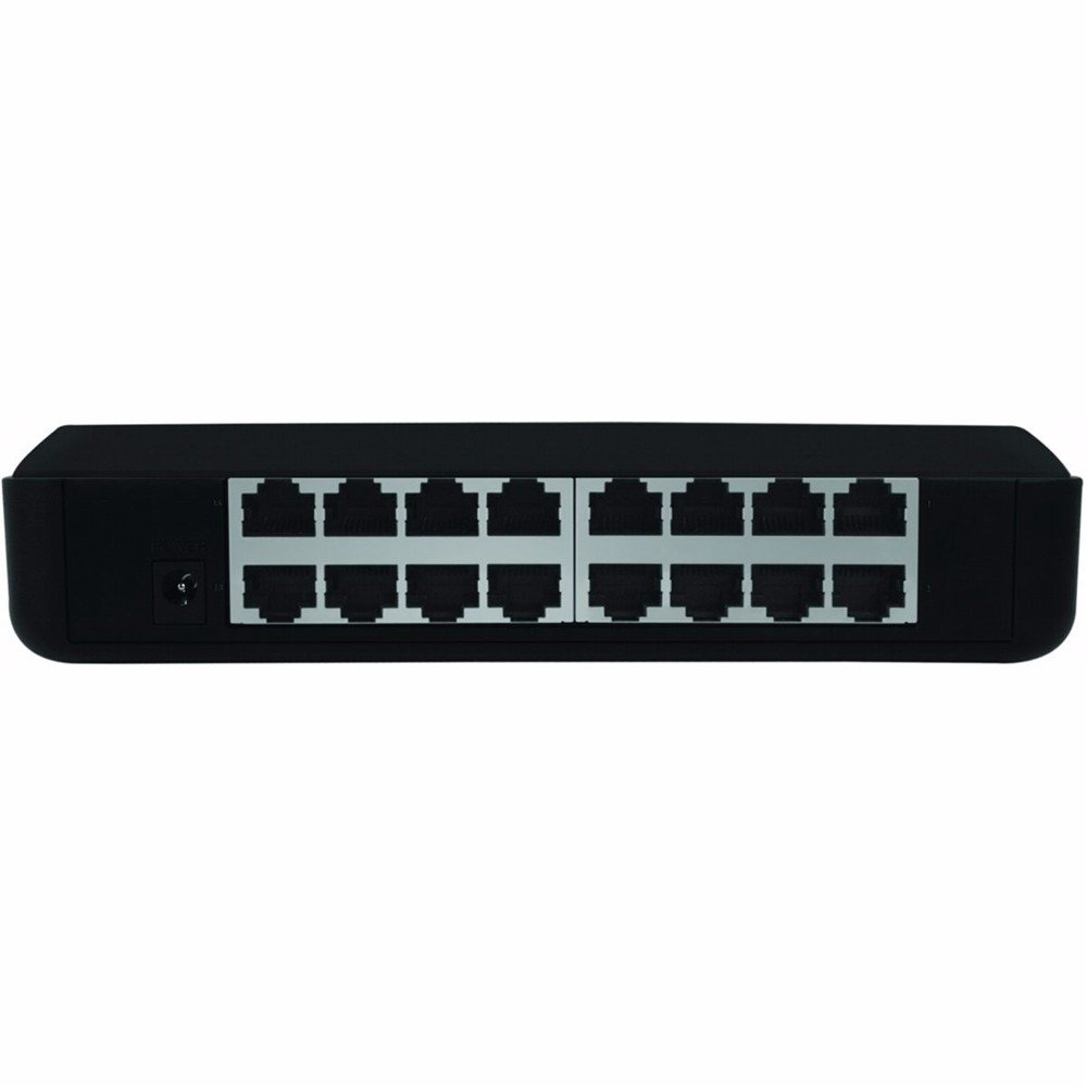 switch 16 portas 10/100 mbps intelbras-sf 1600-q+