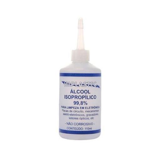 alcool isopropilico 110ml-implastec
