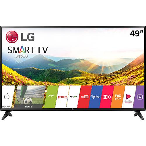 smart tv led 49 pol lg full hd-49lj5500