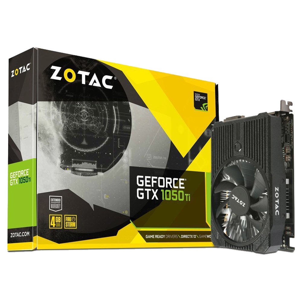 vga pci-e 4gb zotac geforce gtx1050-ti 128bit ddr5