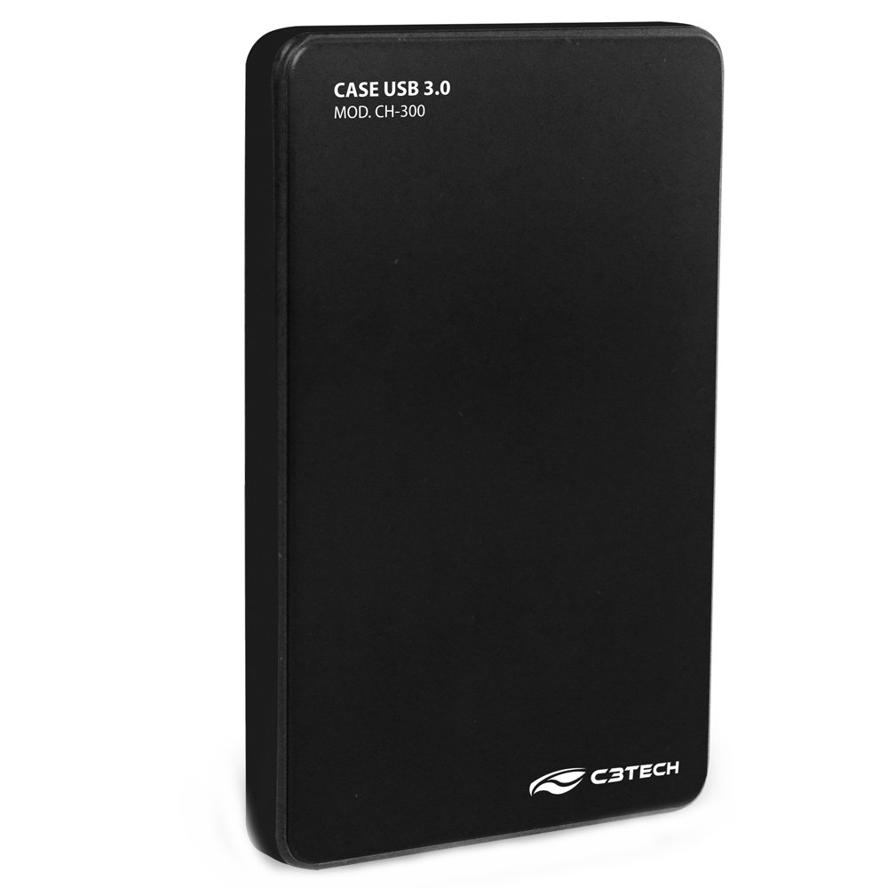 case c3 tech p,  hd 2.5 usb 3.0  preto - ch-300bk