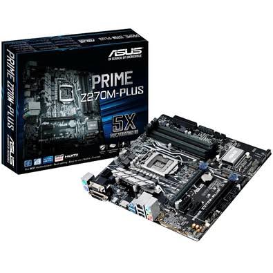 placa mae 1151 asus  z270m-plus