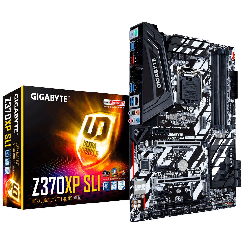 placa mae 1151 gigabyte ga-z370 xp sli