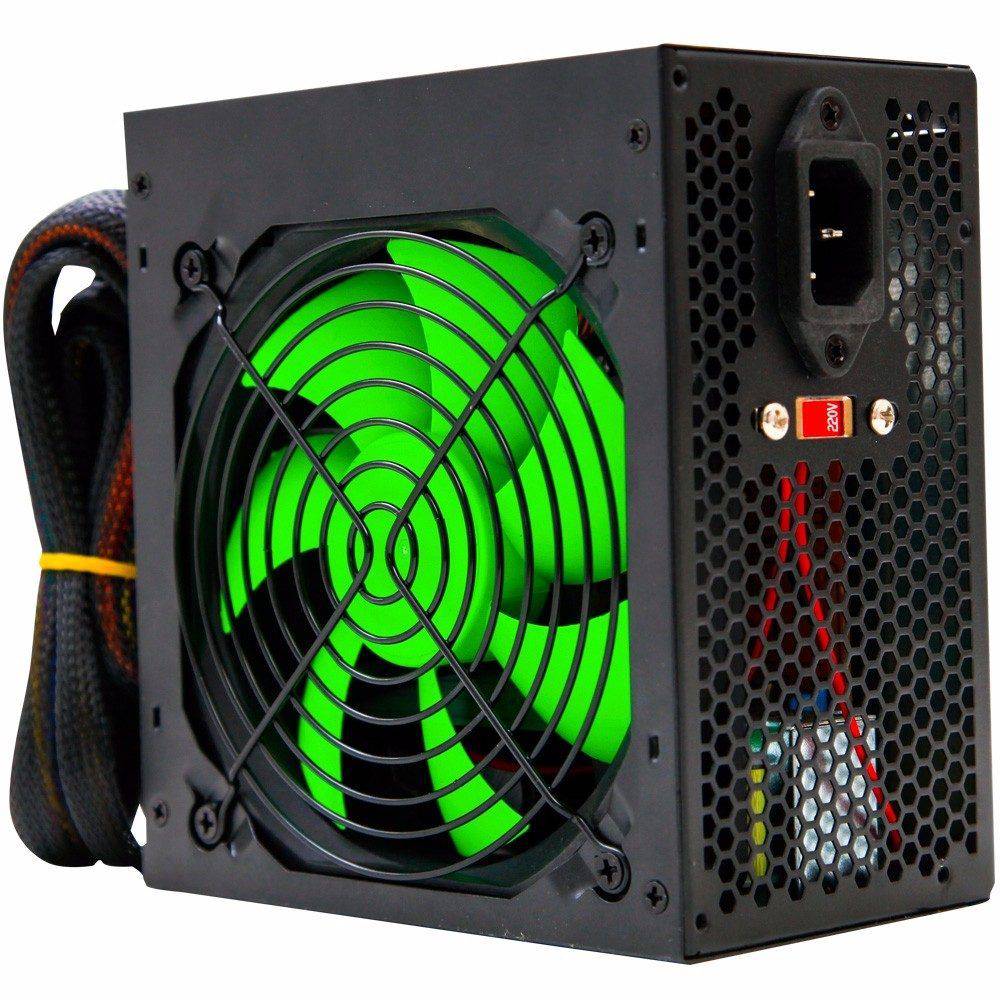 fonte 500w real 24 pinos-atx-af-500-dmix