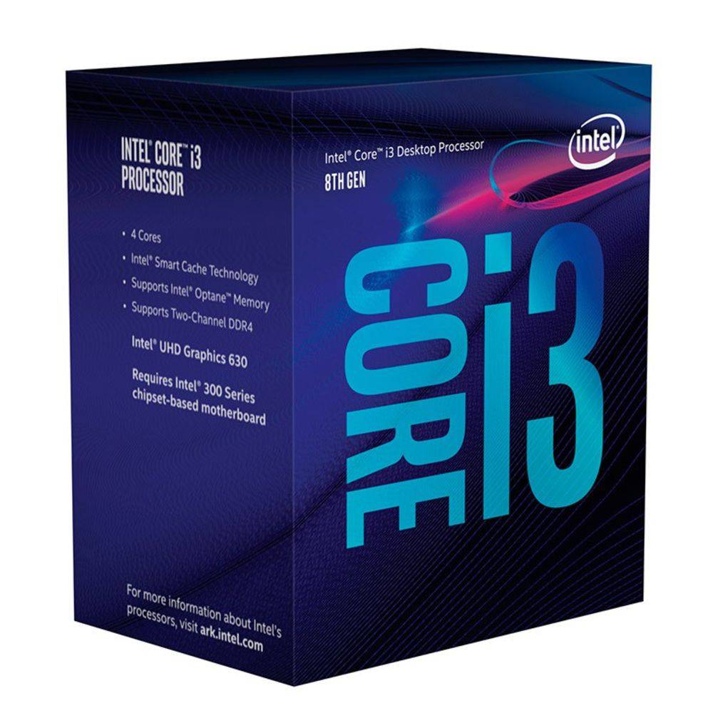 proc intel 1151 core i3-8100-3.6ghz box
