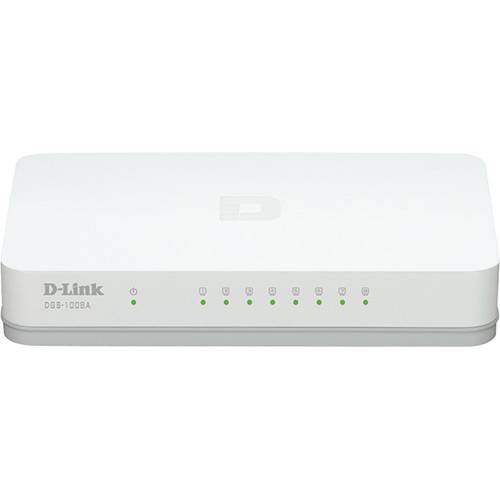switch 8 portas gigabit d-link-10, 10, 1000 dgs1008a